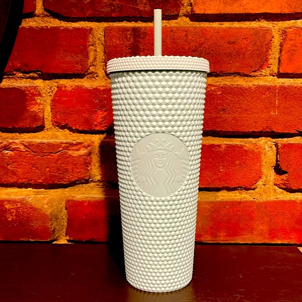 Starbucks Mint Studded Matt Tumbler Cold Cup - Picture 1 of 2